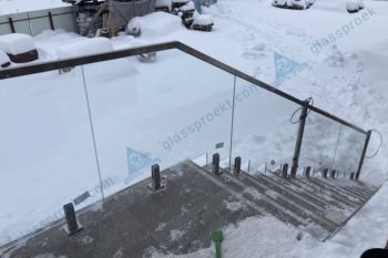 Лестничное ограждение в Ляхово