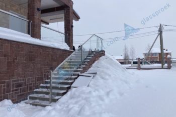 Лестничное ограждение в Ляхово