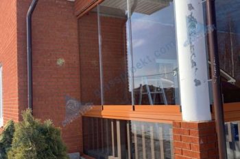 Безрамное остекление в Кстовском районе